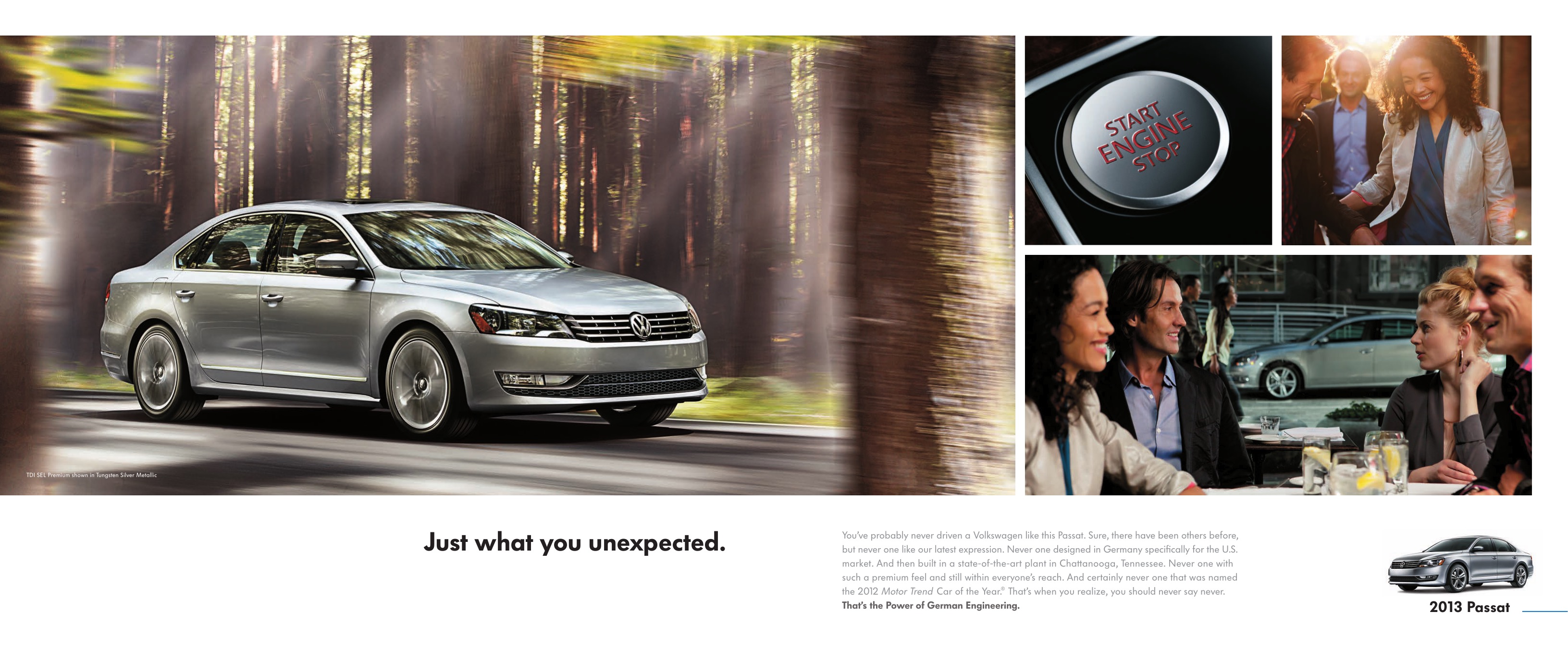 2013 VW Passat Brochure Page 11